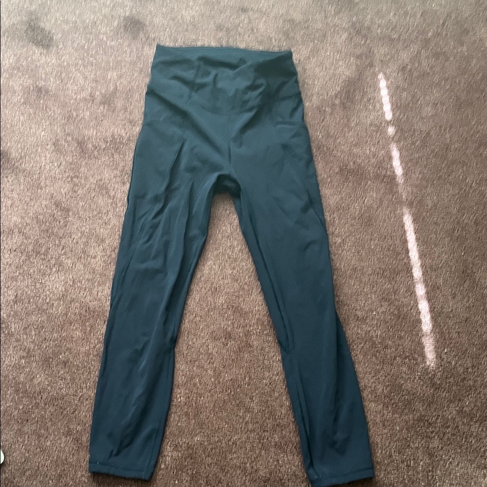 Lululemon fast and free navy leggings
